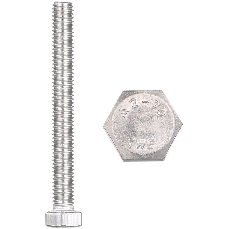 

Tornillo hexagonal exterior de acero inoxidable DIN933 304, M5x50