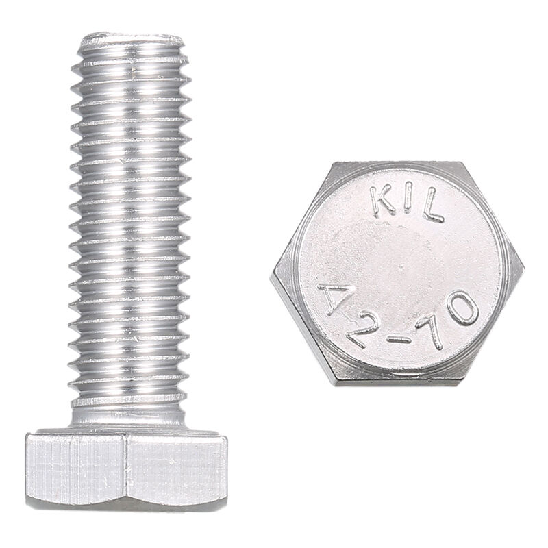 

Tornillo hexagonal exterior de acero inoxidable DIN933 304,M-8 * 25