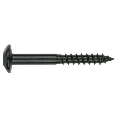 Tornillo Inviolable 07X060Mm Cabeza Redonda Negro Index 100 Pz