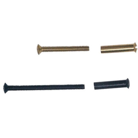 TORNILLO M RATE FRESH HEAD BOMB E M4X70 + VASO TFB M4X22 NIQUEL - HOPPE - 533626 + 534722