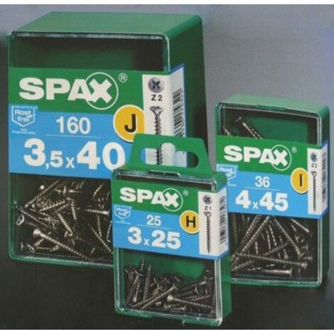 Tornillo Mad 3,5X25 Tr Spax Wirox 250 Pz Z2 C/Plana