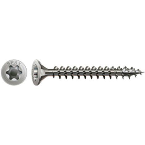 TORNILLO MADERA CABEZA PLANA TORX INOX A2