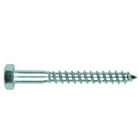 TORNILLO MADERA DIN-571 HEXAGONAL ZINCADO 8 X 60 20 UDS - VTB08060
