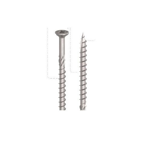 TORNILLO PARA MADERA SNK 5X70 (100U) - ROTHO
