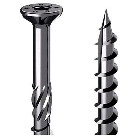 TORNILLO PARA MADERA SNK 6X80 (100U) - ROTHO