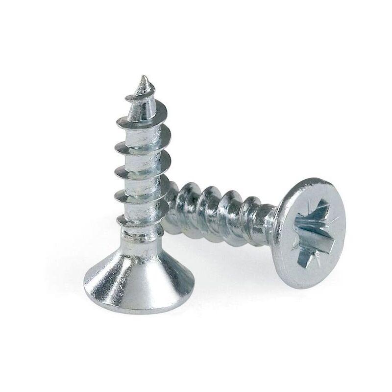 

Tornillo Pozidrive Cincado Cabeza Plana (20-30) 4X30 Cs - Zincado