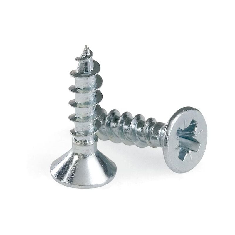 

Tornillo Pozidrive Cincado Cabeza Plana (20-50) 4X50 Cs - Zincado