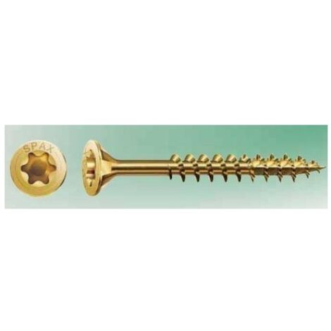 Tornillo Rosca Madera 08X240Mm Bicromatado Spax 50 Pz