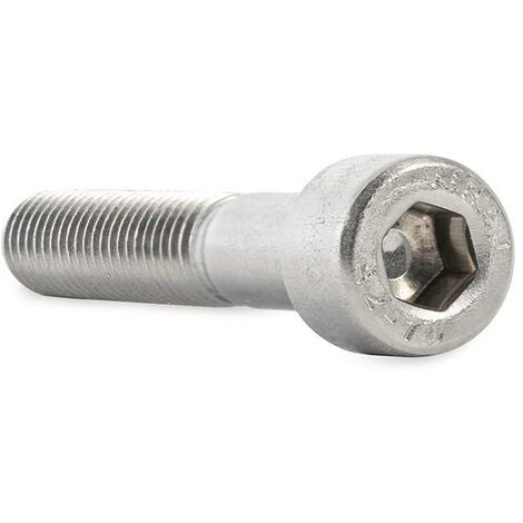 tornillo rosca metal allen din 912 acero inoxidable metrica m-4 largo 20mm