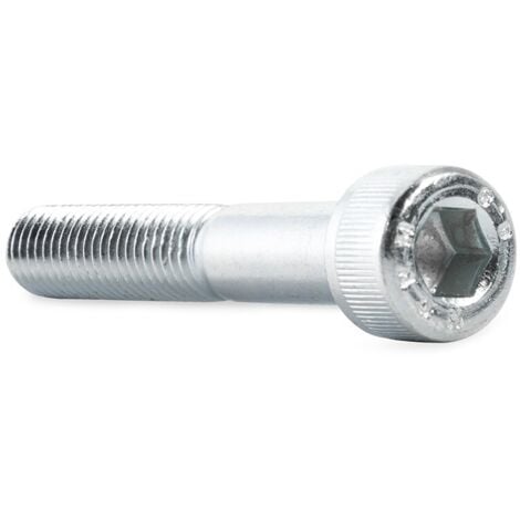 tornillo rosca metal allen  din 912 zinc metrica m-4 largo 25mm