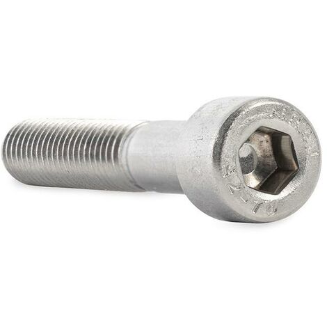 tornillo rosca metal allen  din 912 zinc metrica m-5 largo 20mm