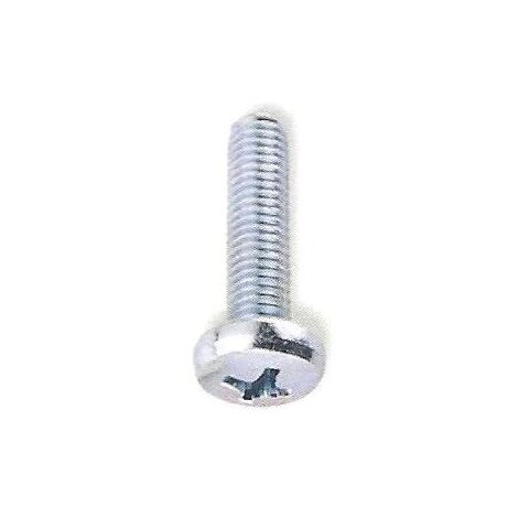Tornillo Rosca Metrica 7985 06X010Mm Cincado Fontana 200 Pz