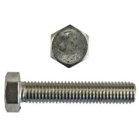 Tornillo Rosca Metrica 933 8.8 12X100Mm Cincado Fontana 50 Pz