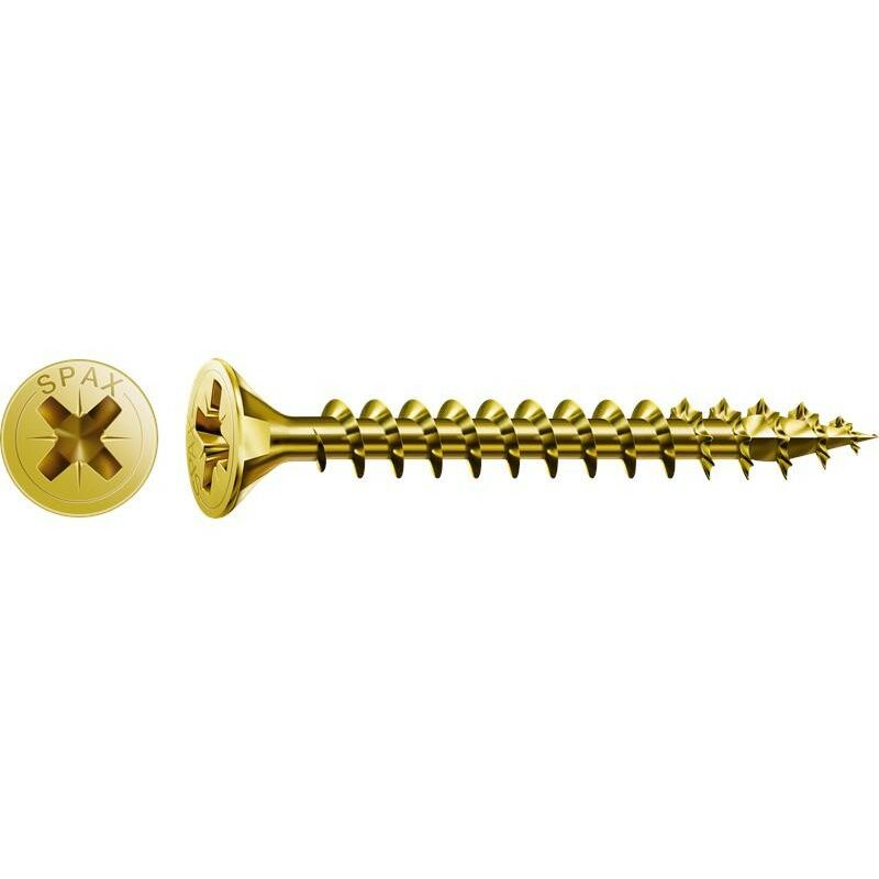 

Tornillo Cabeza Plana Z2 Yellox L 1(75 Ud.) - Spax