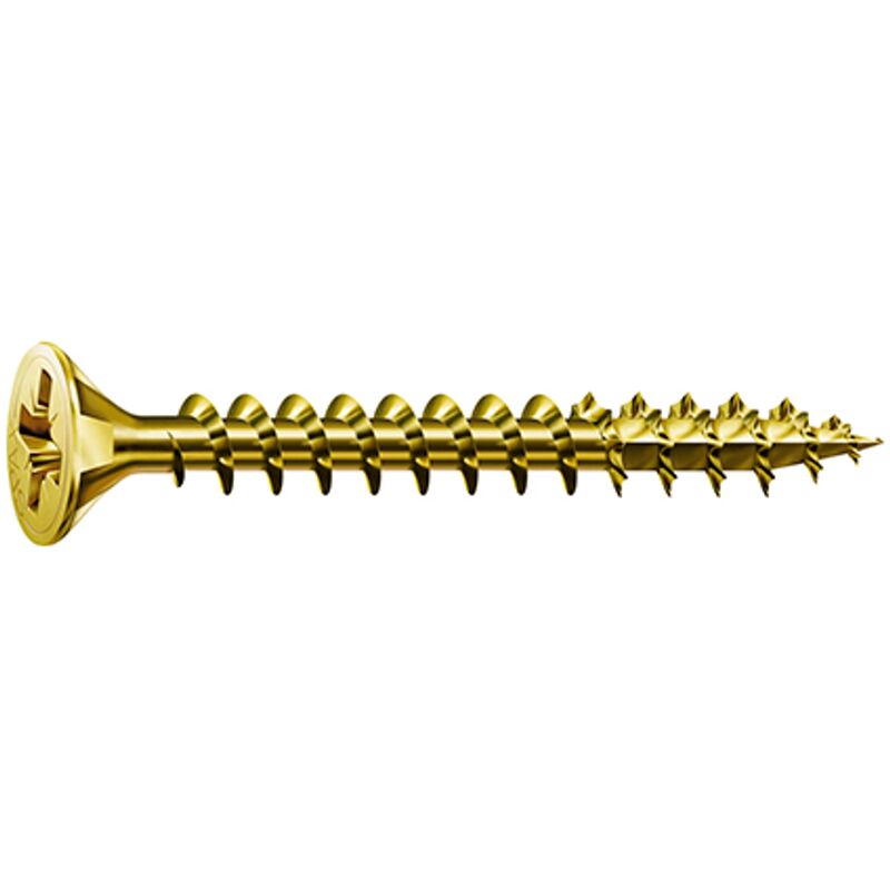 

Universal Tornillo de acero Yellow 'Pozi 100 x 6 mm - 30 PC - Spax