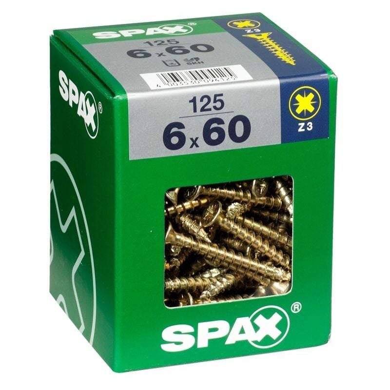 

Tornillo 05x0100mm Bicromatado 80 Pz - Spax