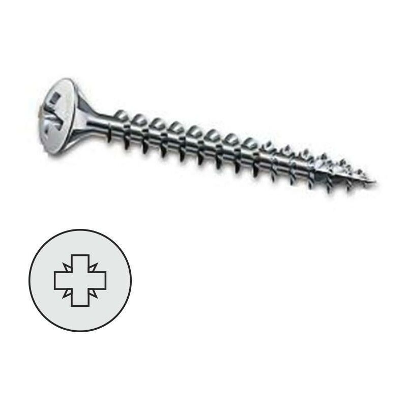 

Tornillo rosca madera gota-sebo pz niquelado spax 3,5-20 (caja 1000) - Mibricoplus
