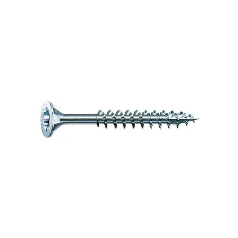 

Tirafondo Madera Cabeza Plana Torx Galvanizado 6X120 Paquete L 25 Unid - Spax