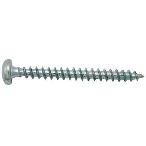 Tornillo Stoker round head chipboard screw rosca completa 4x30 mm