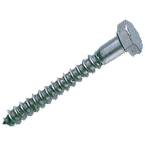 TORNILLO TIRAFONDO CABEZA HEXAGONAL 10X140 BARRAQUERO DIN 571