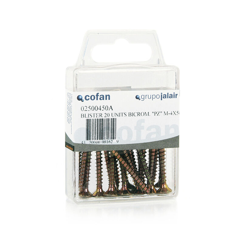 

Tornillos Aglomerado DIN 7505A Medida:5,0 x 50 Und/Caja:7