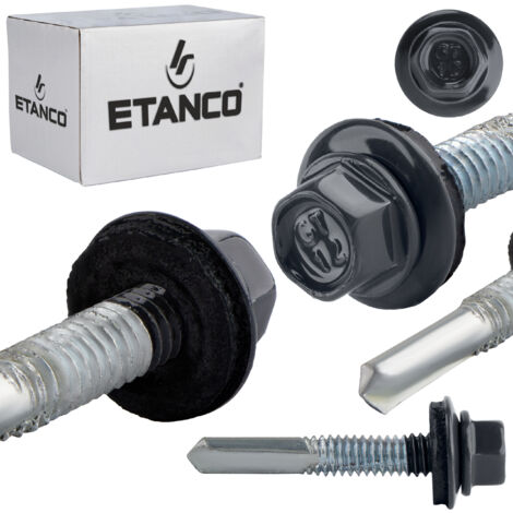 Tornillos autorroscantes GT12 Z14 5,5x35mm RAL 7016