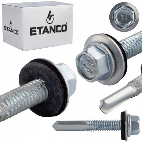 Tornillos autotaladrantes GT12 Z14 5,5x35mm Galvanizados