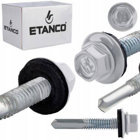 Tornillos autotaladrantes GT12 Z14 5,5x35mm RAL 9006