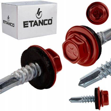 Tornillos autotaladrantes GT3 Z14 4,8x19mm RAL 3011
