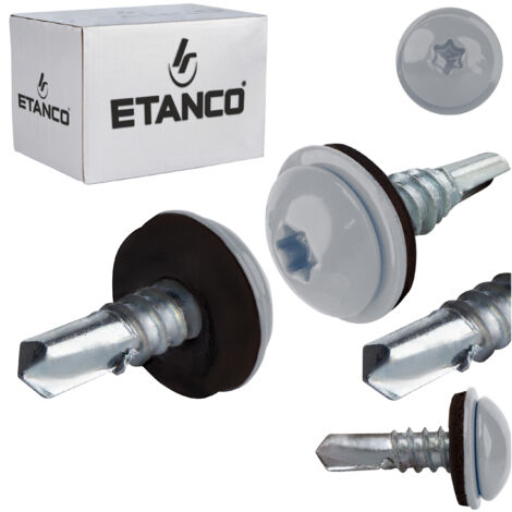 Tornillos autotaladrantes GT5 PH (Z14) 5,5x19mm RAL 9006