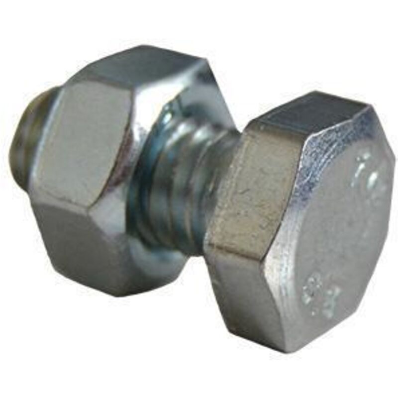 

Caja 200 tornillos estanteria con tuerca 8x16 cabeza hexagonal