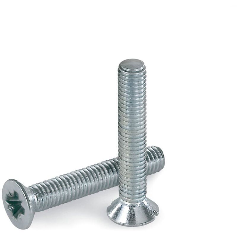 

Tornillos Cincado Con Plana M-4 X 25 - Zincado