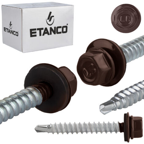 Tornillos de agricultor GTF HD Z16 6,4-50 mm RAL 8017