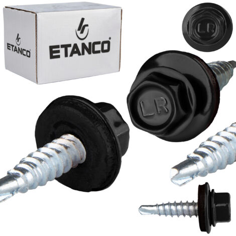 Tornillos de agricultor GTO2 Z14 4,8x20 mm RAL 9005