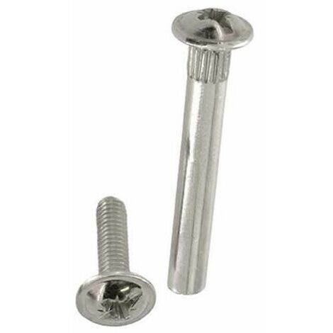 tornillos de cabeza Vynex níquel de acero de 8 x 48 mm - 4 PC