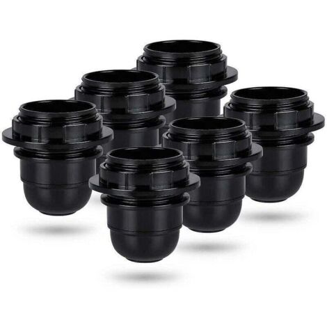 Tornillos de mariposa, paquete de 10 tornillos moleteados de cabeza estrellada fabricados en plástico resistente, pomos de mango de hierro, tornillos de sujeción para pestillos de máquinas, M6x25mm