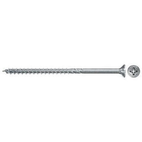 Tornillos PowerFast II FPF II CZP, 50x50 BC, cabeza avellanada, engarce PZ, rosca parcial, cincado, caja 50  Fischer 670419