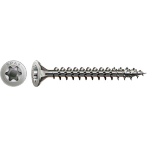 tornillos Spax T-A2 de la estrella Más Inox 60 x 4 mm - 75 PC