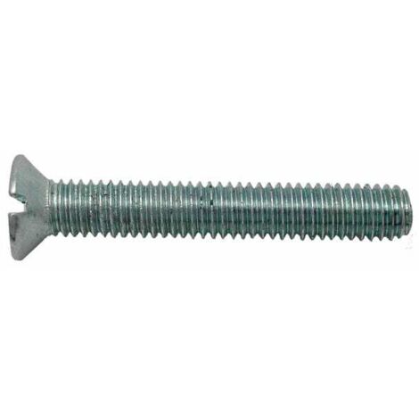 Tornillos stoker m4x40 cabeza plana pack 10 unidades galvanizado
