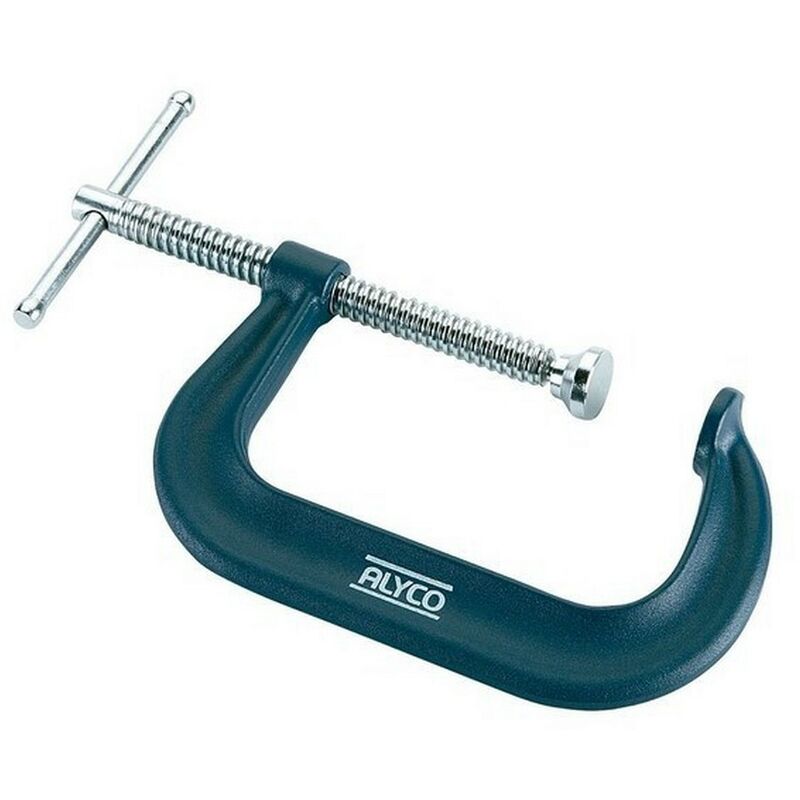 

Alyco-tools - ALYCO 197960 - Torniquete tipo C forjado de 100 mm con mango en T