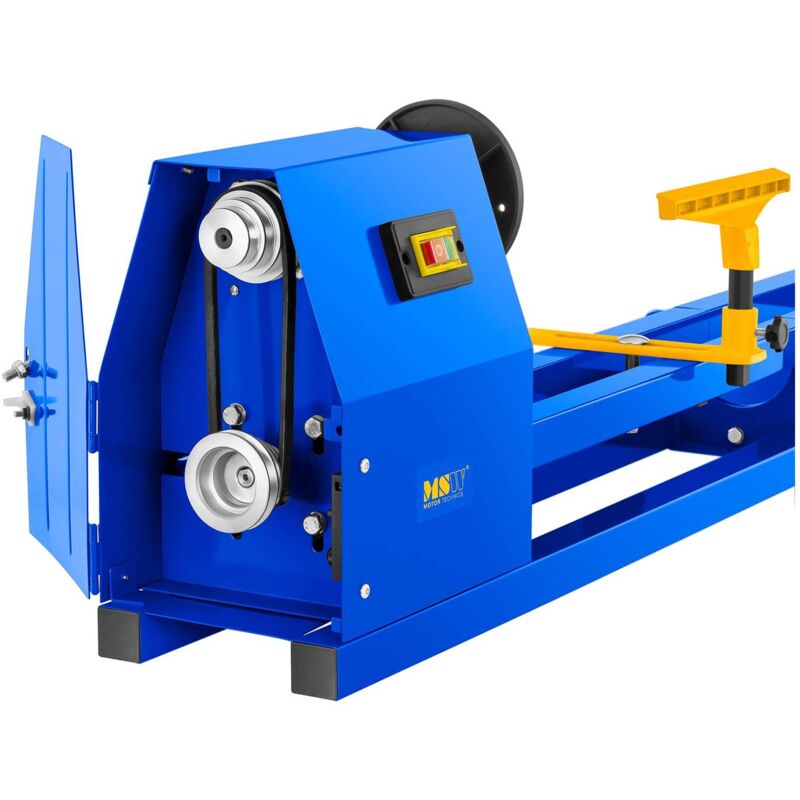 Torno Para Madera Banco De Torneado Carpintería Máquina Profesional 400W 1010Mm