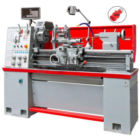 TORNO PARALELO PARA METAL CON DISPLAY DIGITAL 400V HOLZMANN ED1000KDIG
