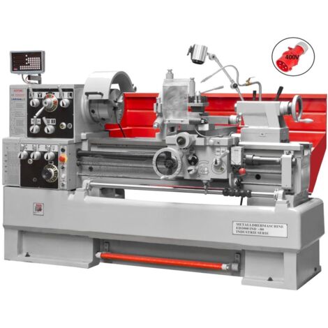 TORNO PARALELO PARA METAL CON DISPLAY DIGITAL 400V HOLZMANN ED1500INDIG80