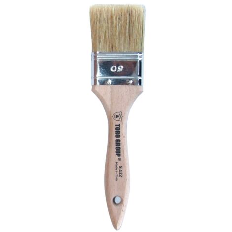 Toro Group pennellessa pennello S122 manico legno 30 mm setola bionda