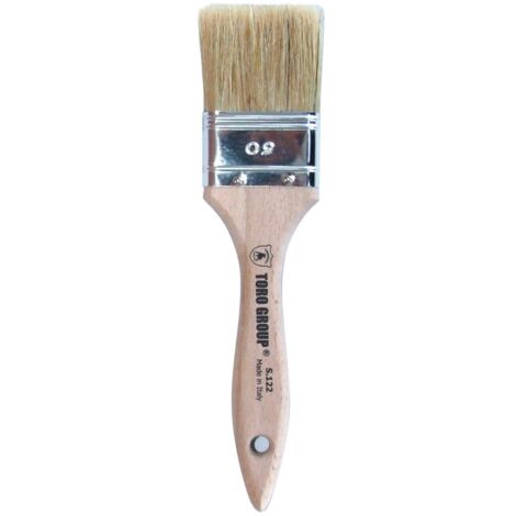 Toro Group pennellessa pennello S122 manico legno 60 mm setola bionda