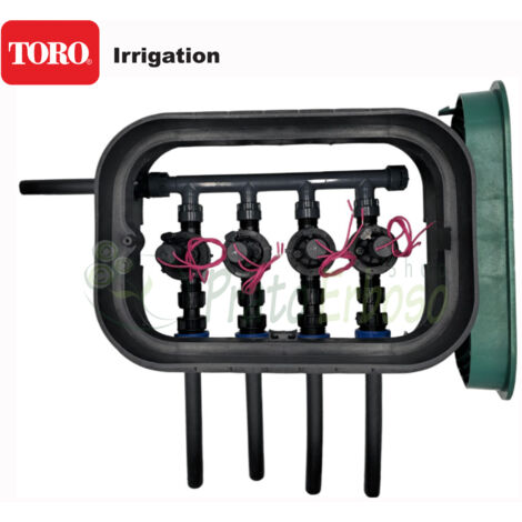 Toro PA-EZP-4 - Vanne d'irrigation assemblée à 4 zones - 1"