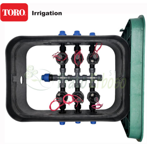 Toro PA-EZP-6 - Vanne d'irrigation assemblée 1" à 6 zones
