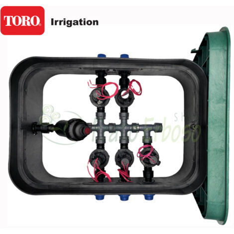 Toro PA-EZP-F5 - Vanne d'irrigation assemblée à 5 zones - 1 pouce