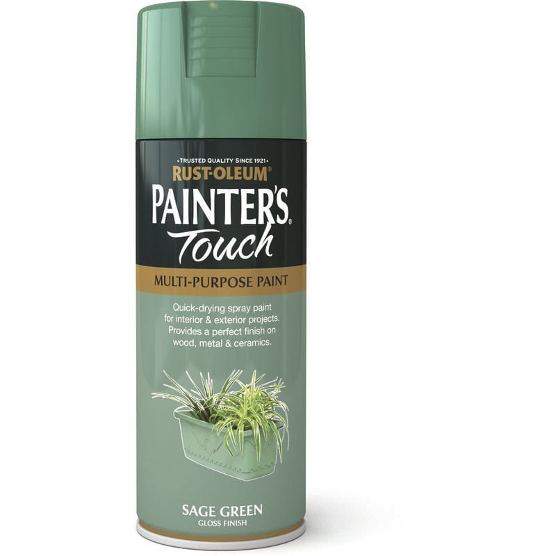 Rust-oleum - Painter's Touch Spray Paint 400ml Gloss - Sage Green