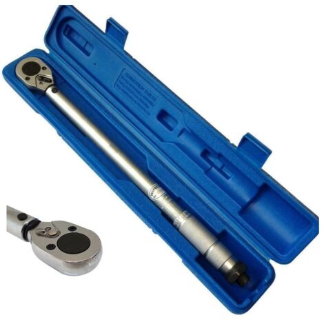 TORQUE WRENCH 1/2"" DRIVE CV STEEL RATCHET GARAGE TOOL 42-210NM HEAVY DUTY SS174